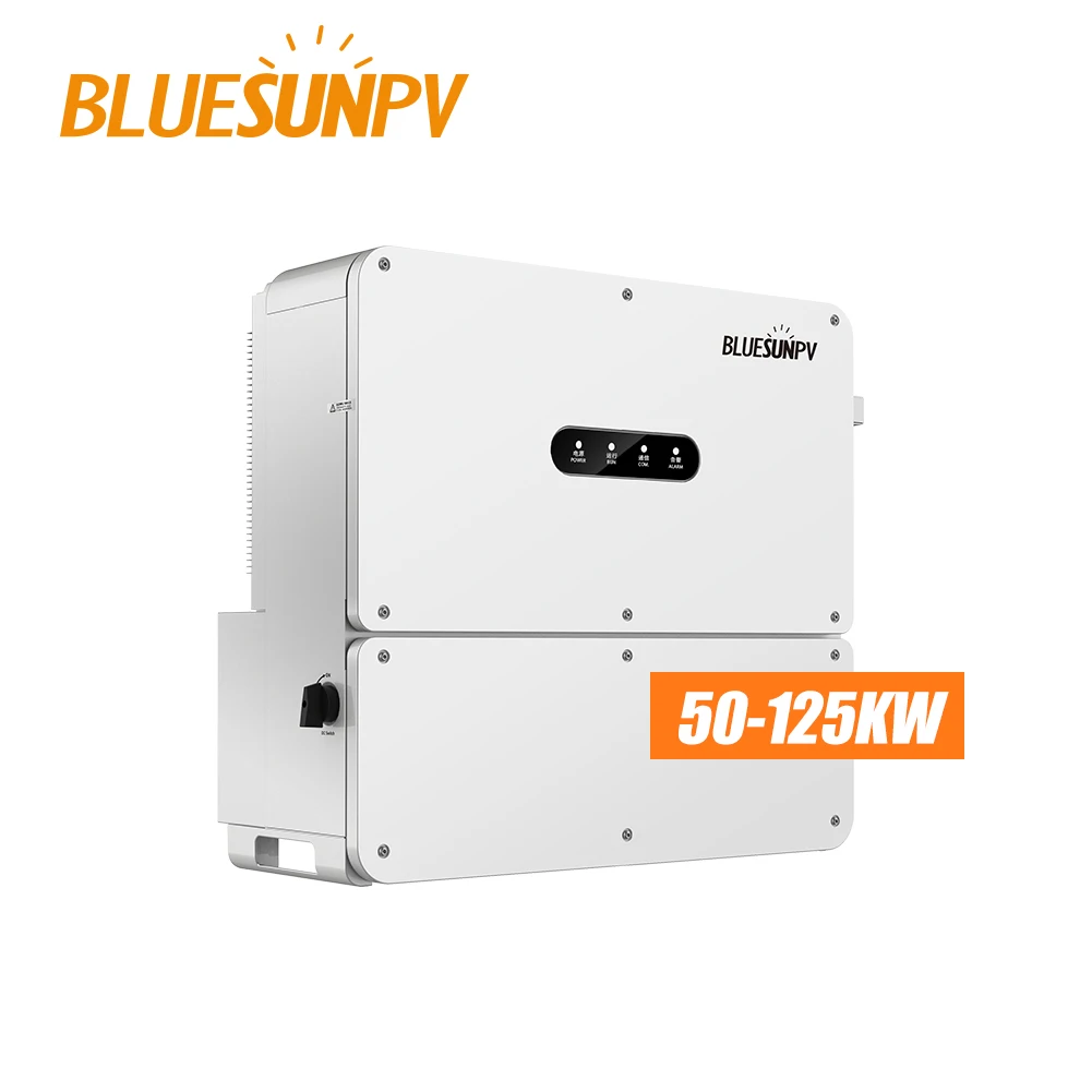 Poland Certificate 60KW Grid Tied Solar Power Inverter Best Quality Solar Power Inverter 60KW in High Voltage