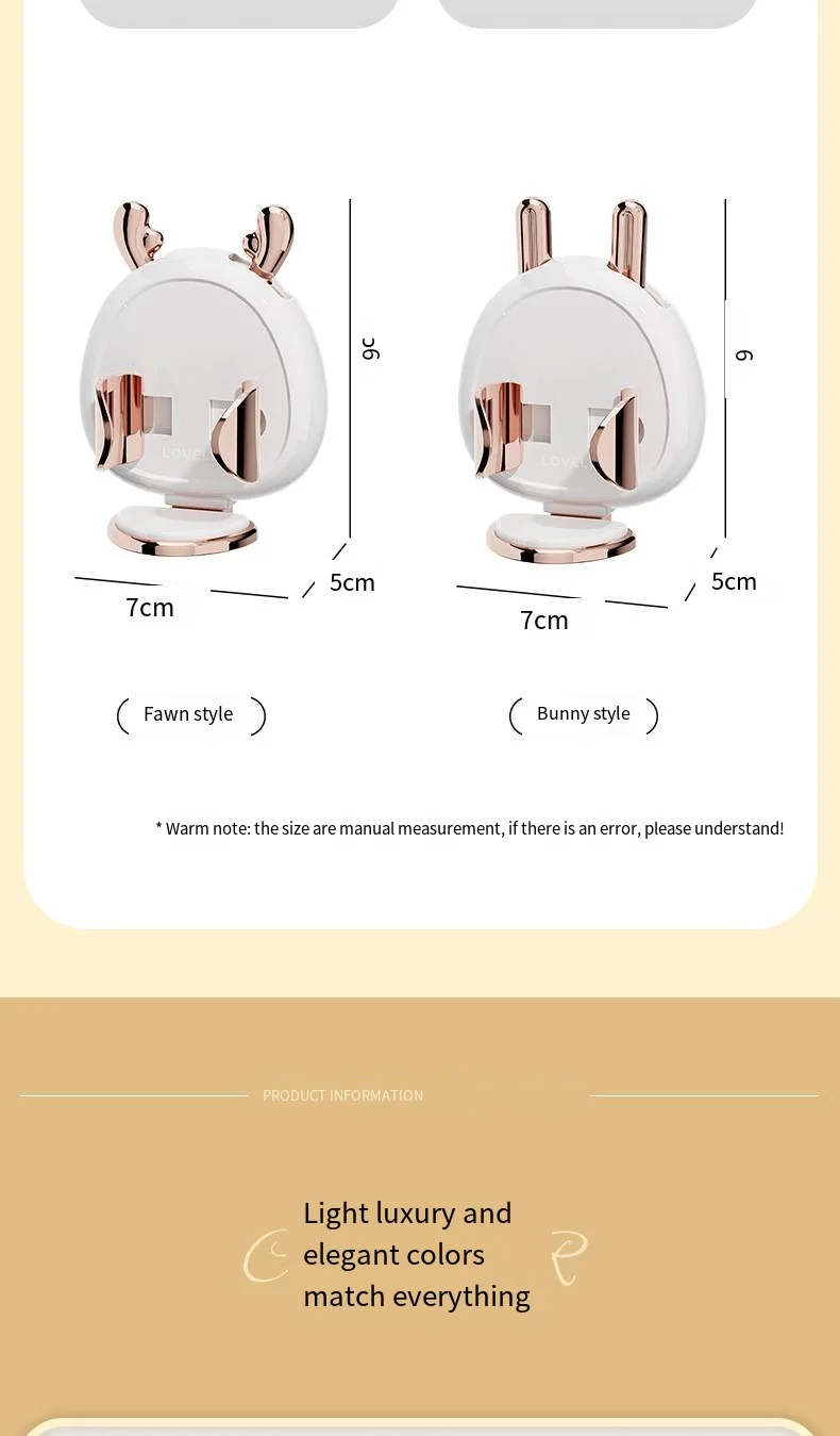 Electric toothbrush holder Bathroom shelf Perforation-free wall-mounted bathroom storage plastic toothbrush holder details