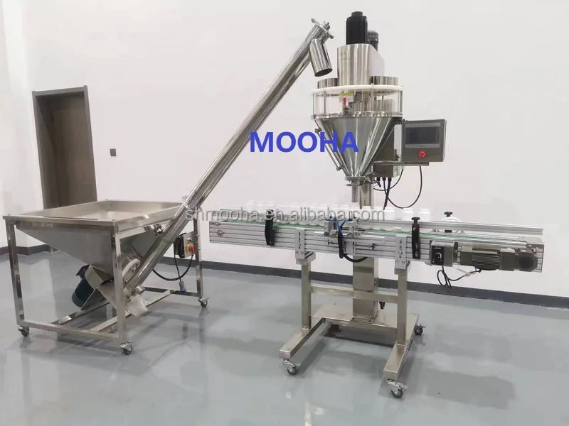 Semi Automatic Micro Dosing Spices Powder Filling Machine Auger Filler & Weigher Dispenser 5kg Bakery Flour Canning Machine