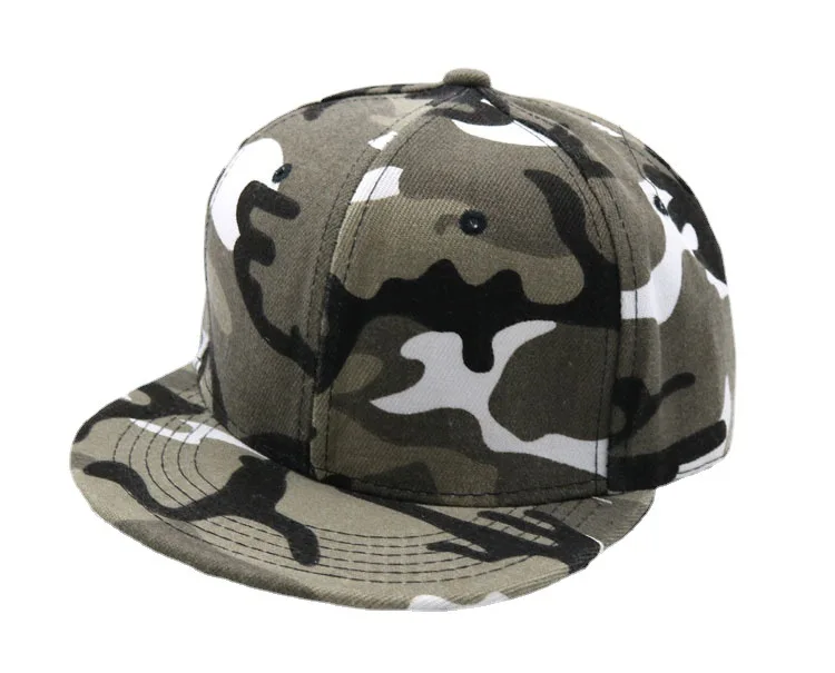Wholesale Hat Fashion Camo Hat Customize Logo Light Board Hip Hop Sun ...