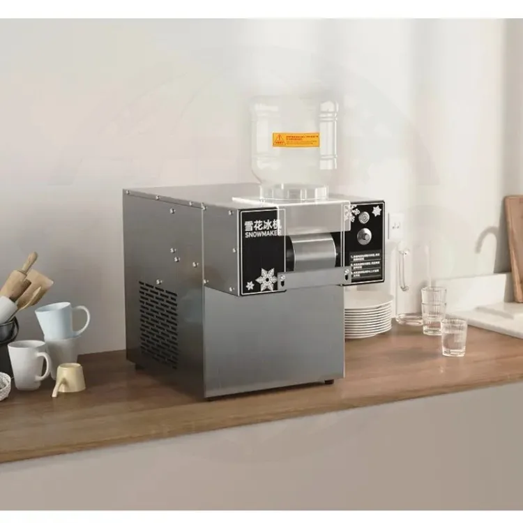  ICE MACHINE かき氷機 ZB-XBJ60 110V 360W ZB-XBJ60 Milk Snowflake Cream Fine Snow Ice Machine