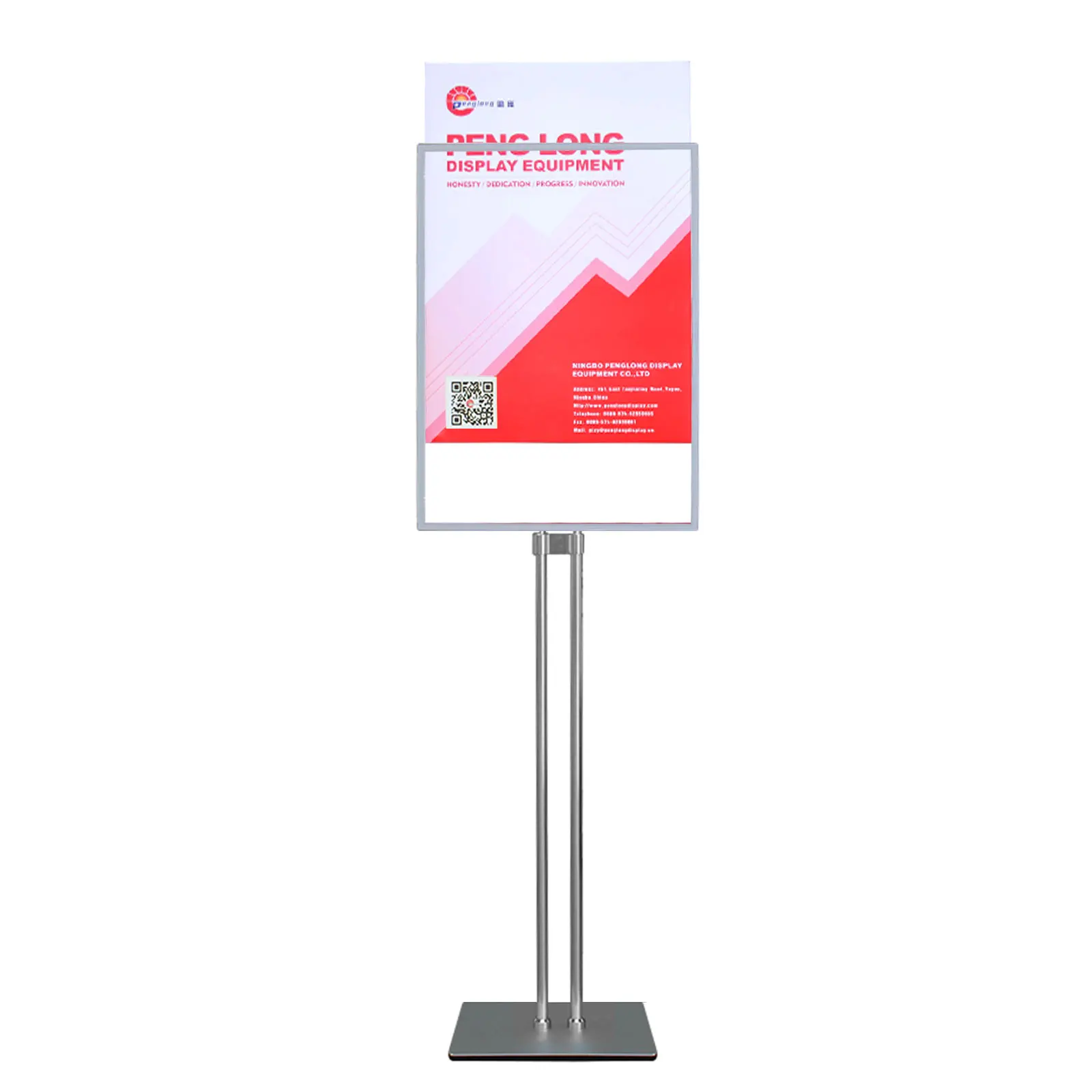 Easy Removable A2 Slide-in Frame LED Height Adjustable Display Sign ...