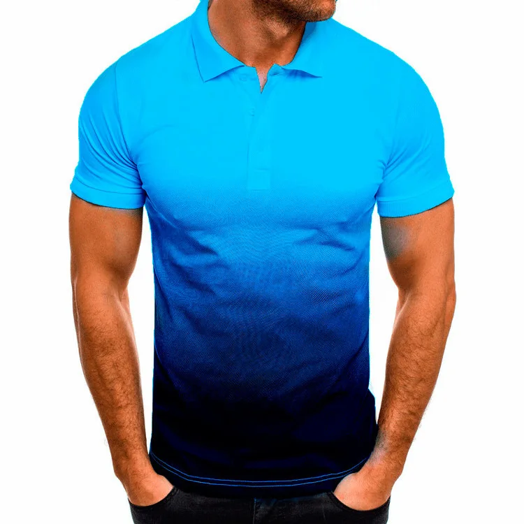 4XL-M Summer Ice Slk Short Sleeve Business Polo Shirts For Men Clothing  2023 Simple Slim Fit Casual Office Tee Shirt Homme Sale