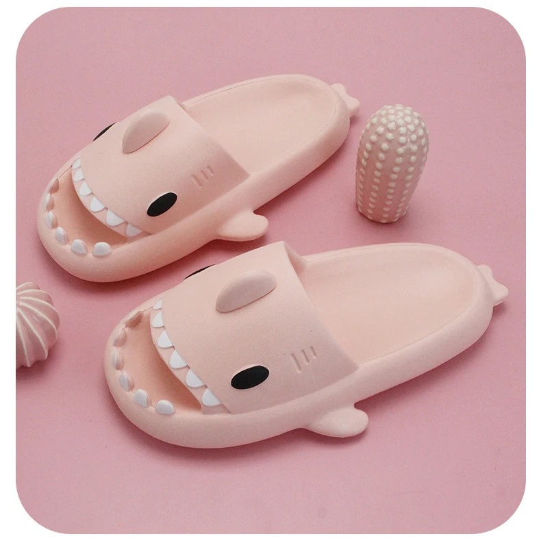2022 High Quality Cloud Shark Slides Beach Summer Shark Slippers Home