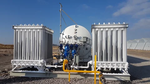 5ton 10tons 20tons 8bar 16bar Pressure Cryogenic Liquid Micro Bulk Tank  Oxygen Argon Nitrogen for Hospital and Factory