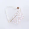 Beige checkered