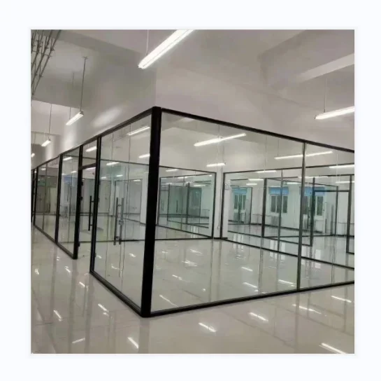 sunrooms glass houses office partion building glass curtain wall Soundproof glass