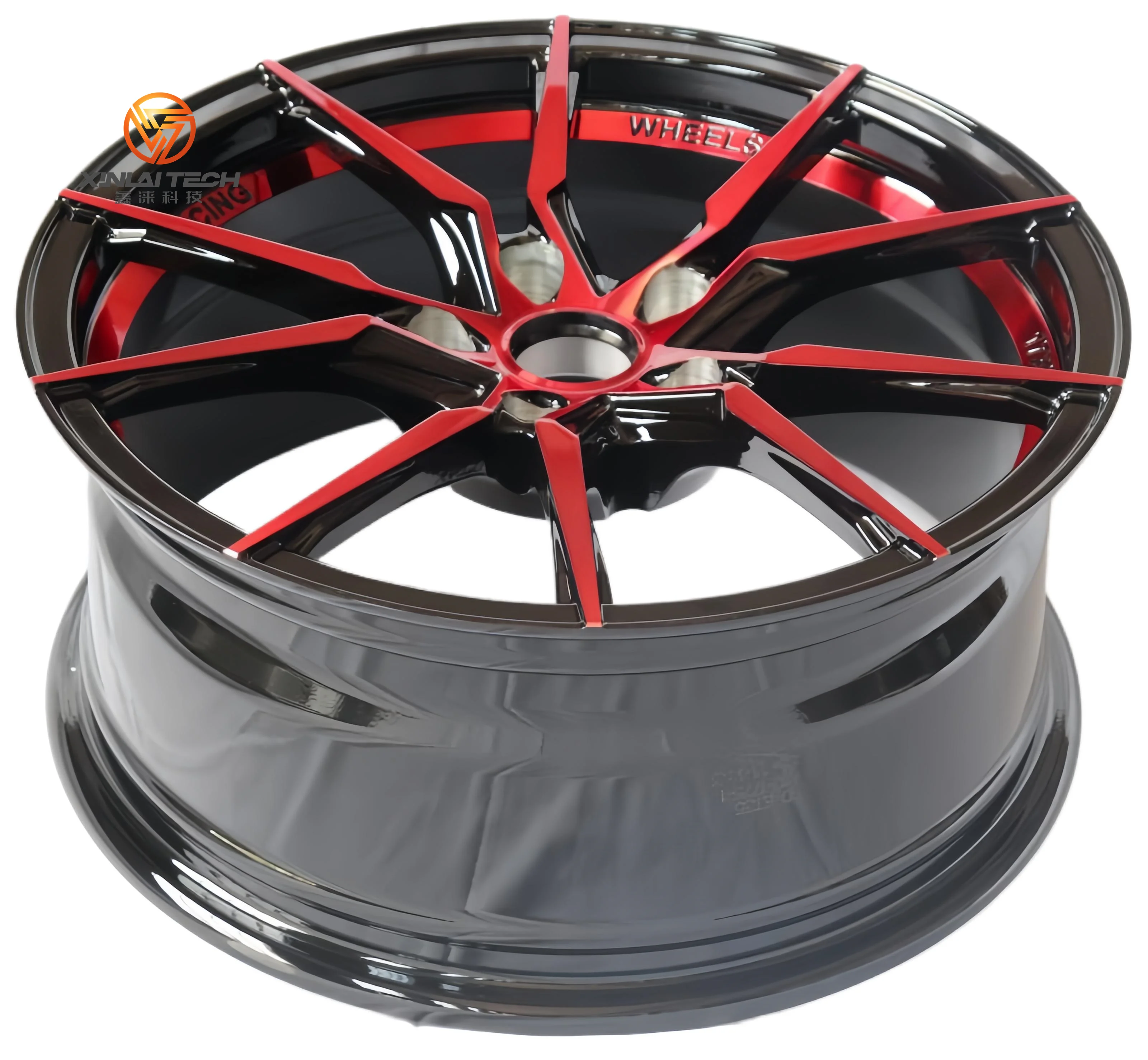 Hot New Sale Color Matching Customized 19 20 21 22 23 24 Inch Car Rims Aluminum Alloy Forged Black Car Wheels for Lanmborghni