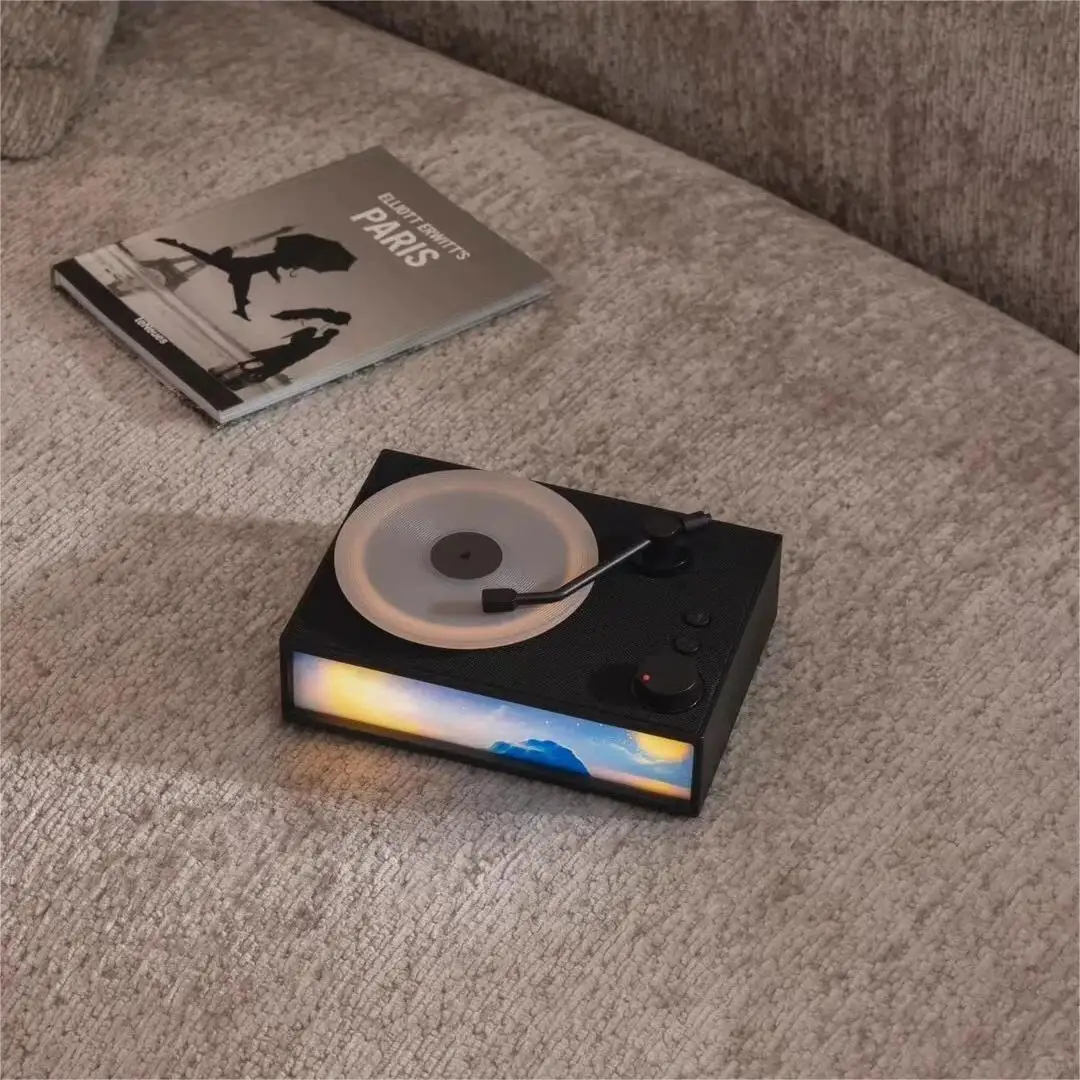 Dorui Round-X19 Vinyl Record Bluetooth Speaker with