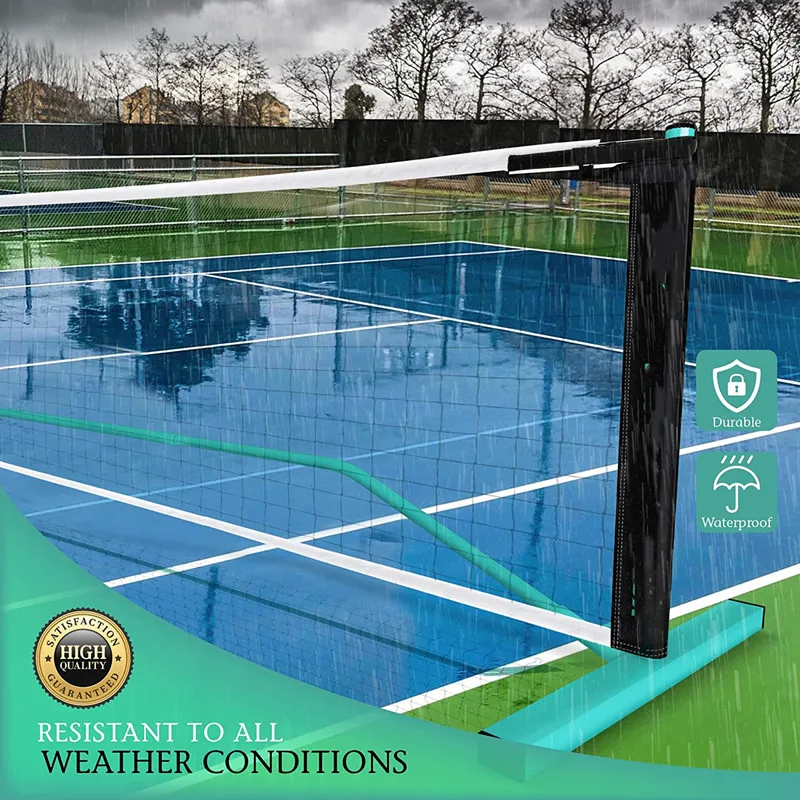 TPNS01B Retractable Pickle Ball Set Net and Tennis Net Set, Portable Pickleball Set With Net