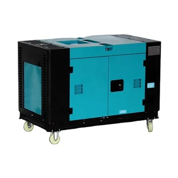 Silent Diesel Generator Hubei Titan Digital Panel Water Cooling System,air Cooling System Good Quality Factory Cheap 12kw 12kva