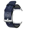 Blue silver buckle