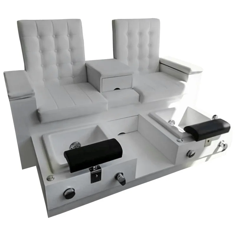 Kisen 2024 New Arrival New Design Luxury Foot Massage Spa Chair Nails Pedicure Chair for Sale