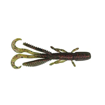CHEERY Steel Double-Tail Gecko Soft Lure Long-Cast Freshwater/Saltwater Bass Snakehead Fish Multi-Color Artificial Bait – Soft Lure – view 3