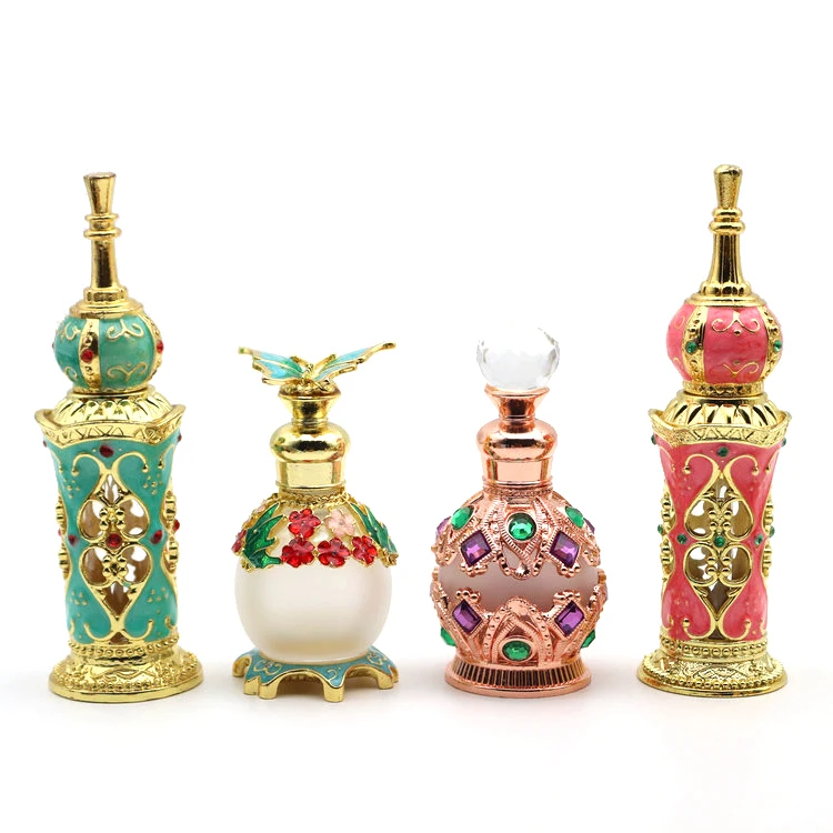 3ml 8ml 10ml 15ml 15ml Refillable Arabian Dubai Style Oud Perfume Arabic Perfume Oil Bottles