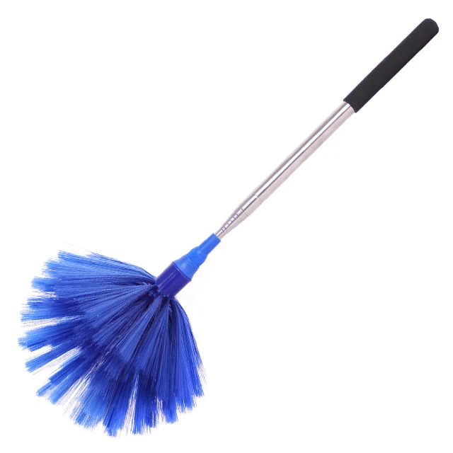Convenient Stainless Steel Telescopic Cleaning Rod Spider Web Design for Home and Office Use