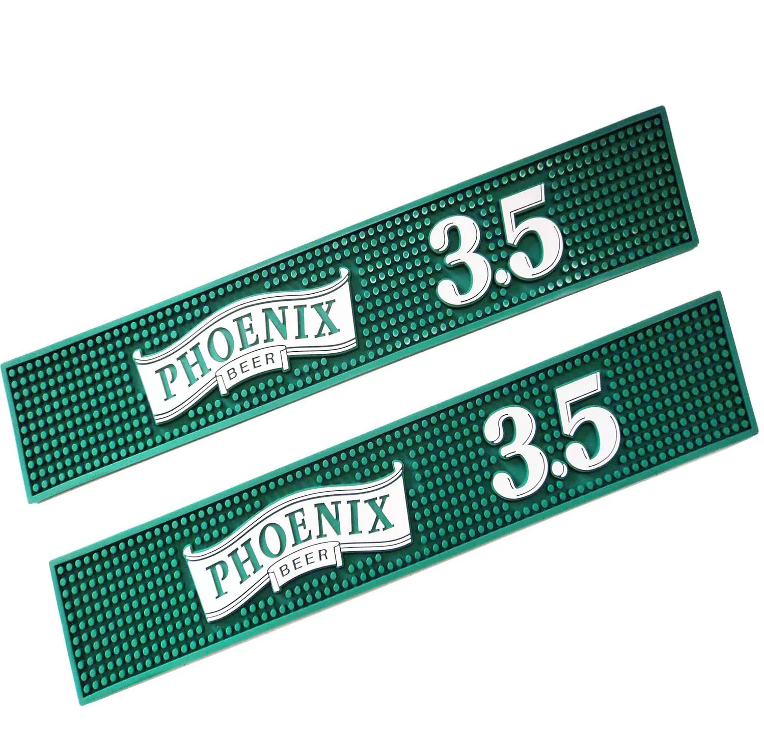 Rubber Bar Spill Mat with Personalized Pvc bar Mat for Spills Drink Custom Branded  LOGO PVC Counter Sublimation bar Mat