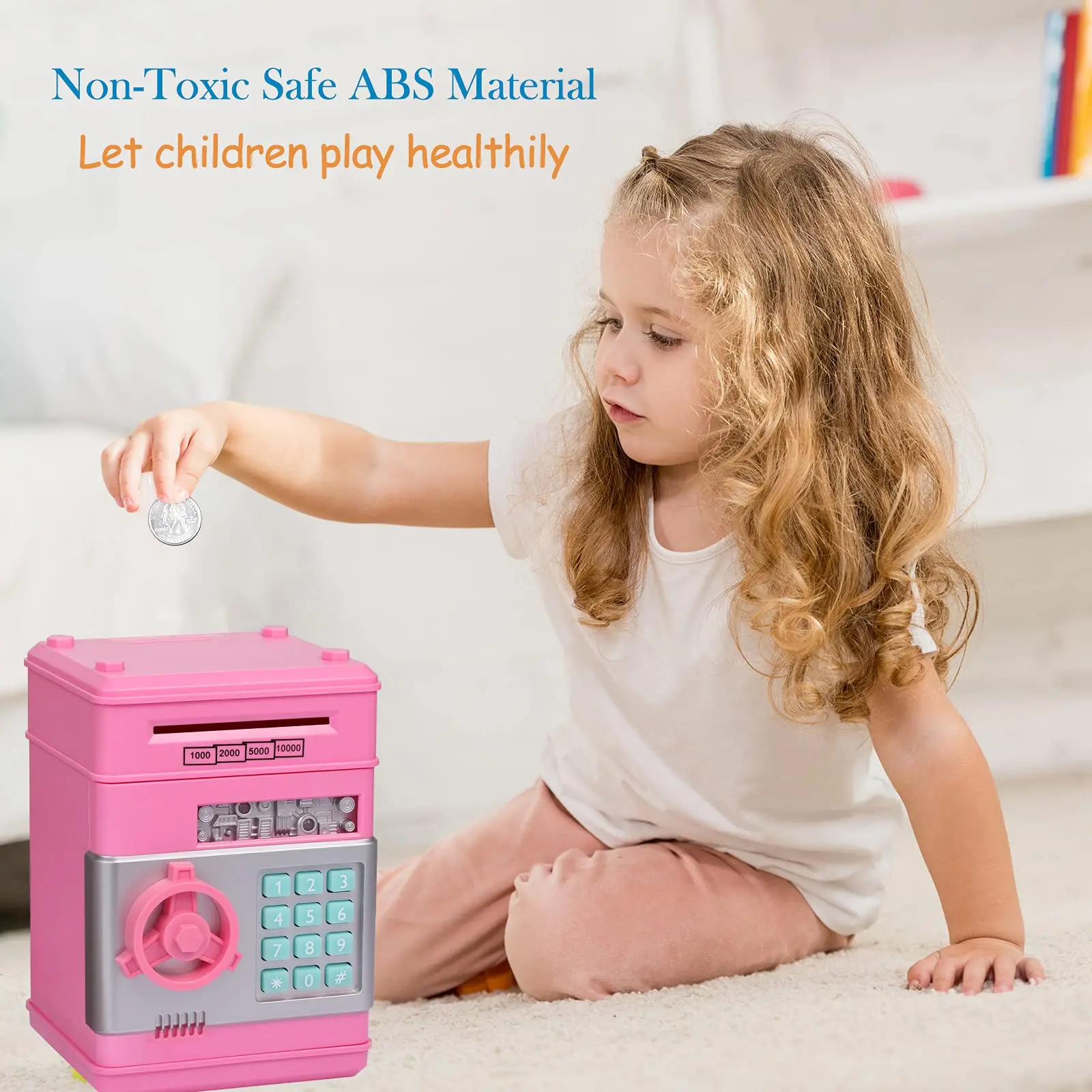 Custom Designed Brick Money Boxes Plastic Coin Bank for Promotion Gift  Manufacturer