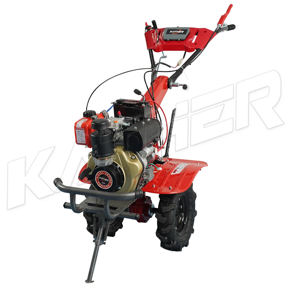 Vysoký Výkon Zemědělské Nástroje 5/7/9/12/15hp Vzduchem Chlazený 4 Dobý Dieselový Kultivátor Motorová Lízka Velkoobchod a Domácí Použití