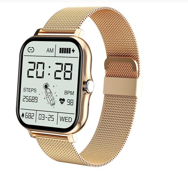 Smartwatch Mujer, Hommie Reloj Inteligente Mujer 1.3” Táctil