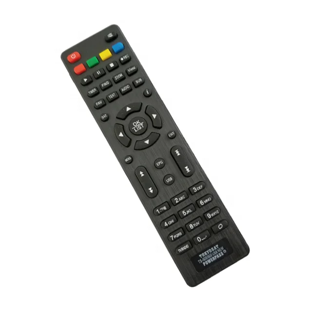 Hostrong Factory OEM ODM TOKYOSAT Remote Control Suitable for Smart TV Box Set Top Box STB 7500 TS-500/600 USB Support Custom