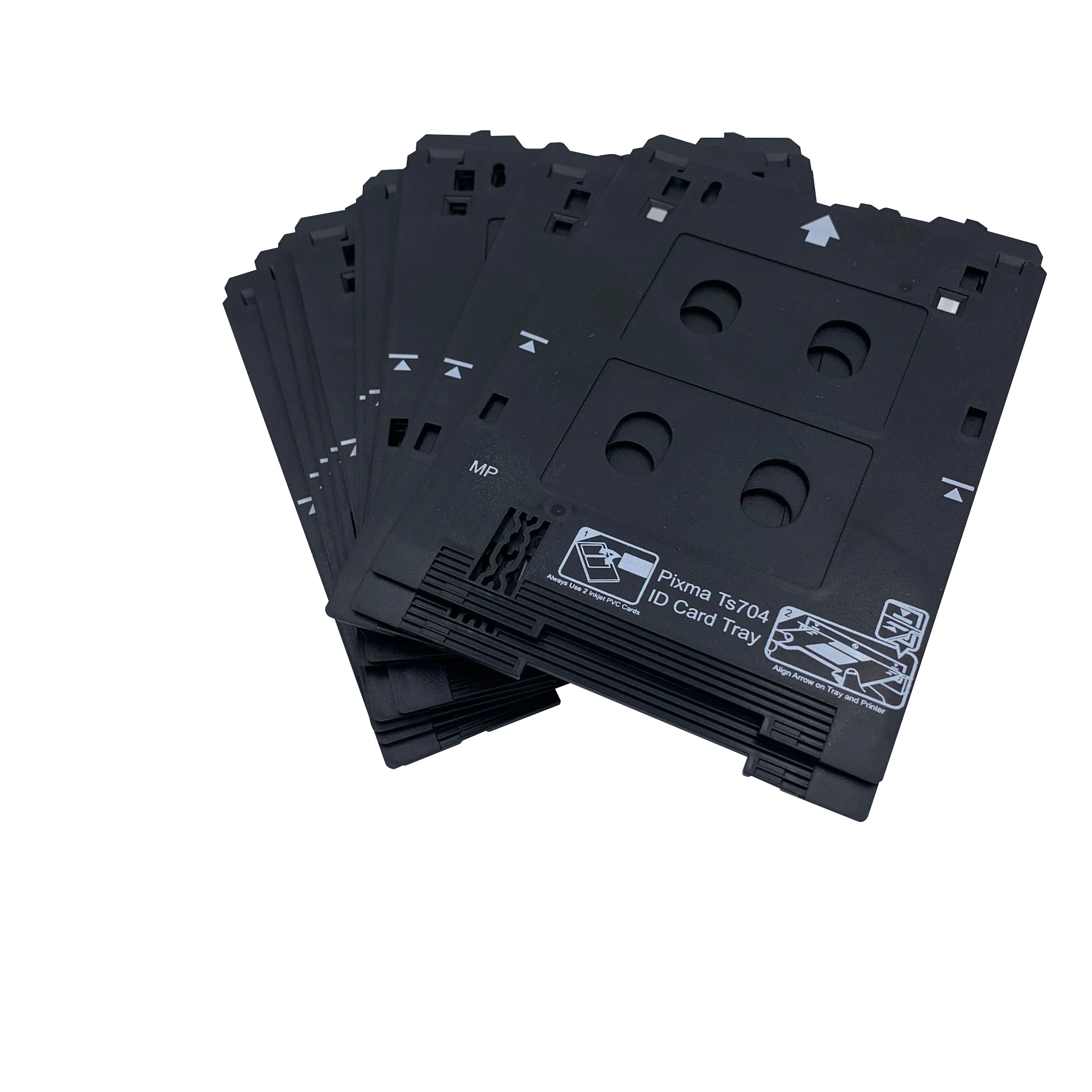 Inkjet PVC ID Card Tray Plastic Card Printing Tray for Canon Ts704 Ts709 Ts8220 Ts9520 Ts9551c