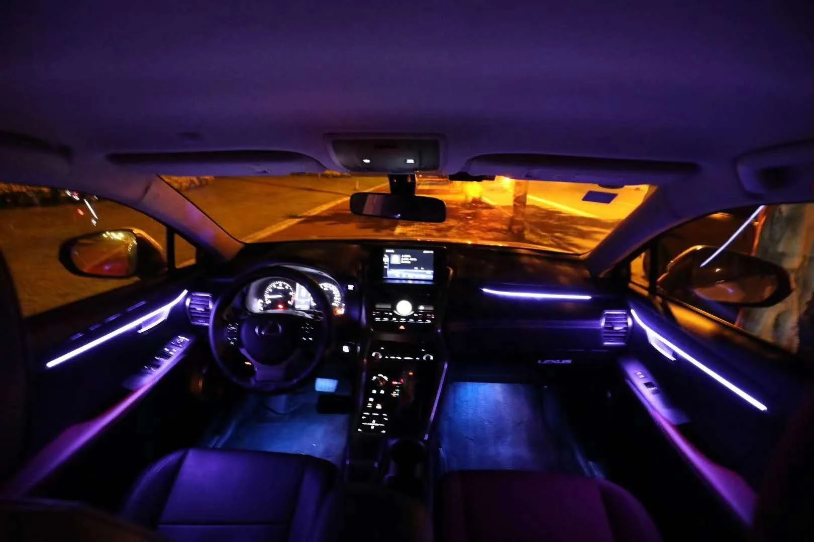 レクサスNX アンビエントライト　光量アップ　配線　年次改良版LED 他 レクサスNX アンビエントライト 光量アップ 配線 年次改良版LED 他