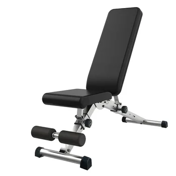 Commercial Home Multi-Functional Fitness Chair Foldable Bird Bench Press Dumbbell Abdominal Bench
