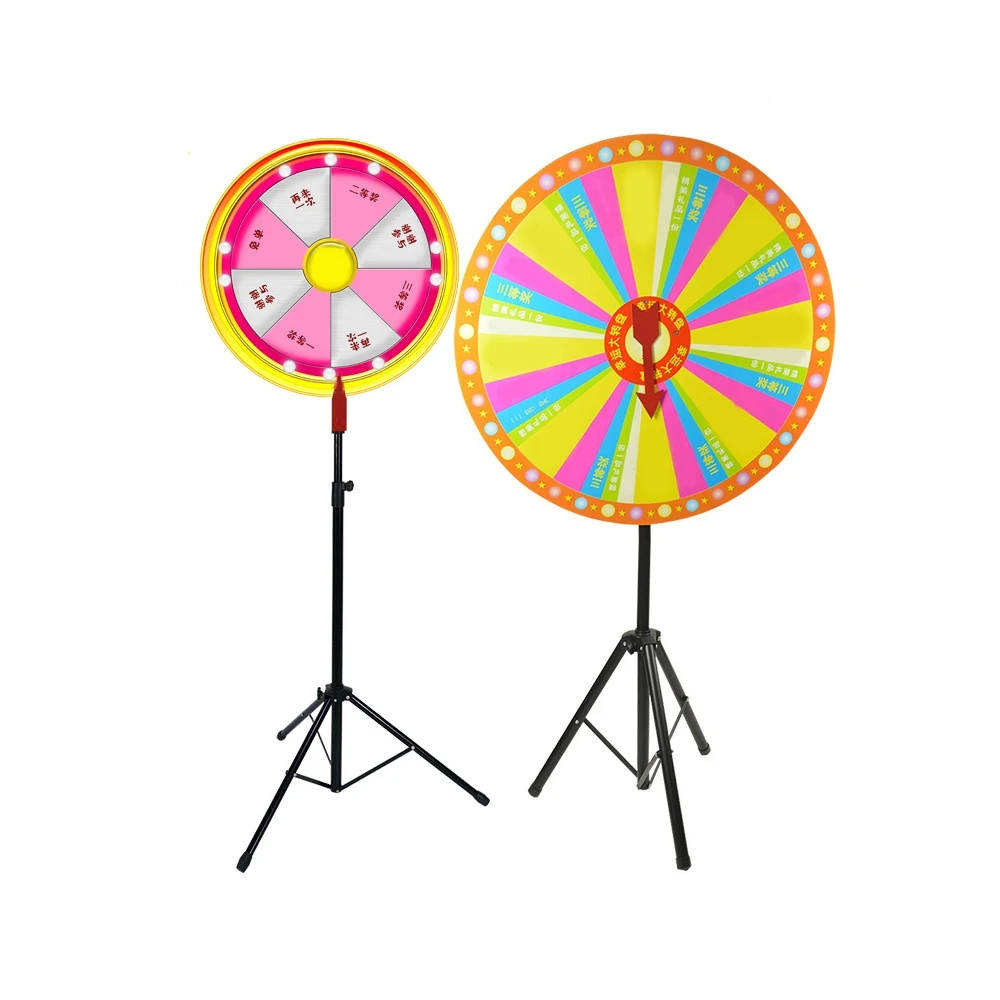 Factory outlet high quality activity game prize wheel of fortune