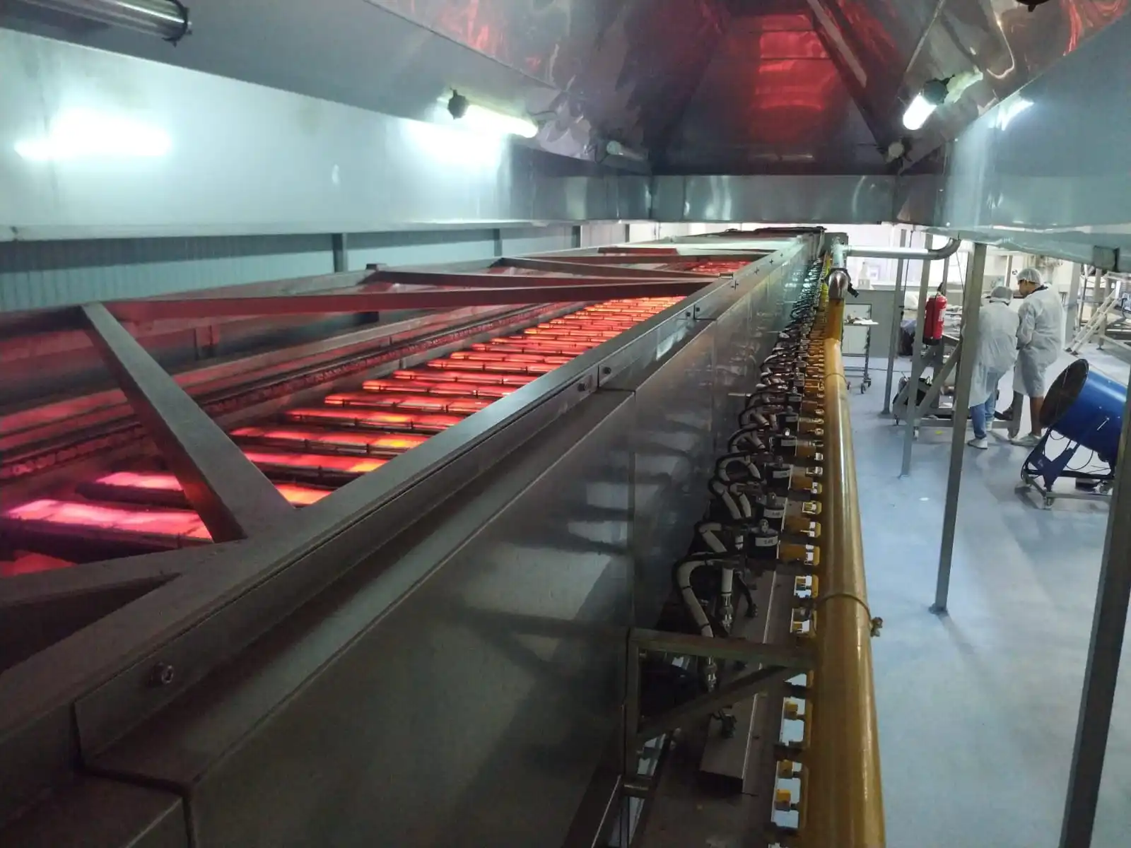 Инфракрасная сушилка для промышленного туннеля и духовки HD262