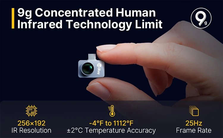 InfiRay P2 Pro World's Smallest Thermal Camera