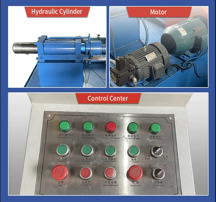 Tube Embossing Machine Make Handrail Flower Pipe Making Machine