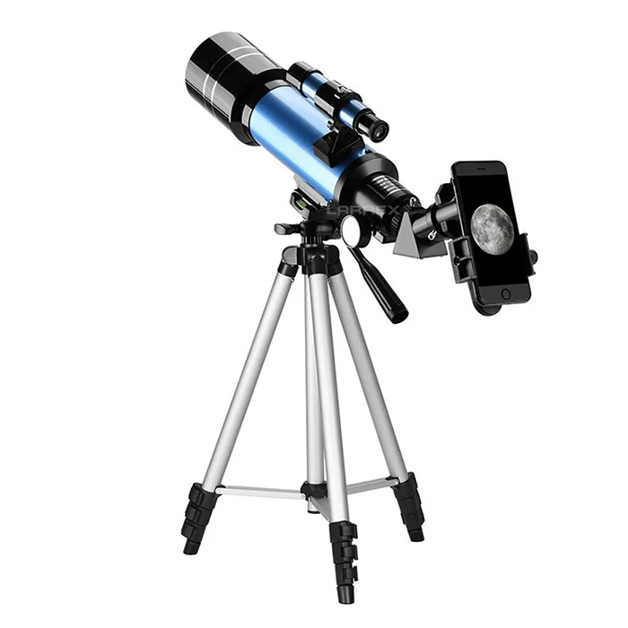 天体望遠鏡 TELMU F40070M TELMU Professional High Powered Telescope, 70mm Aperture