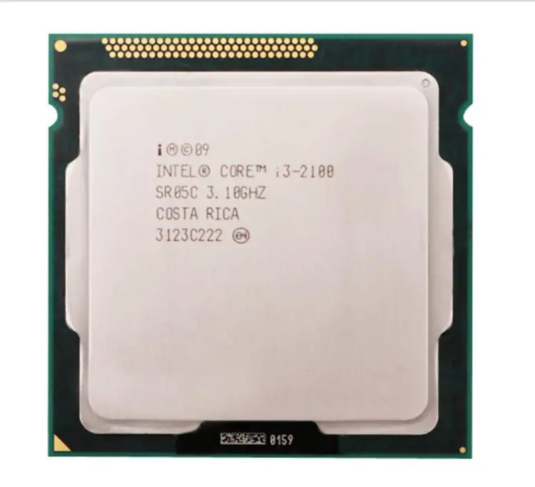 Used Intel Core Cpu I3 2100 I3 2120 I5 2300 Dual Core LGA1155 CPU