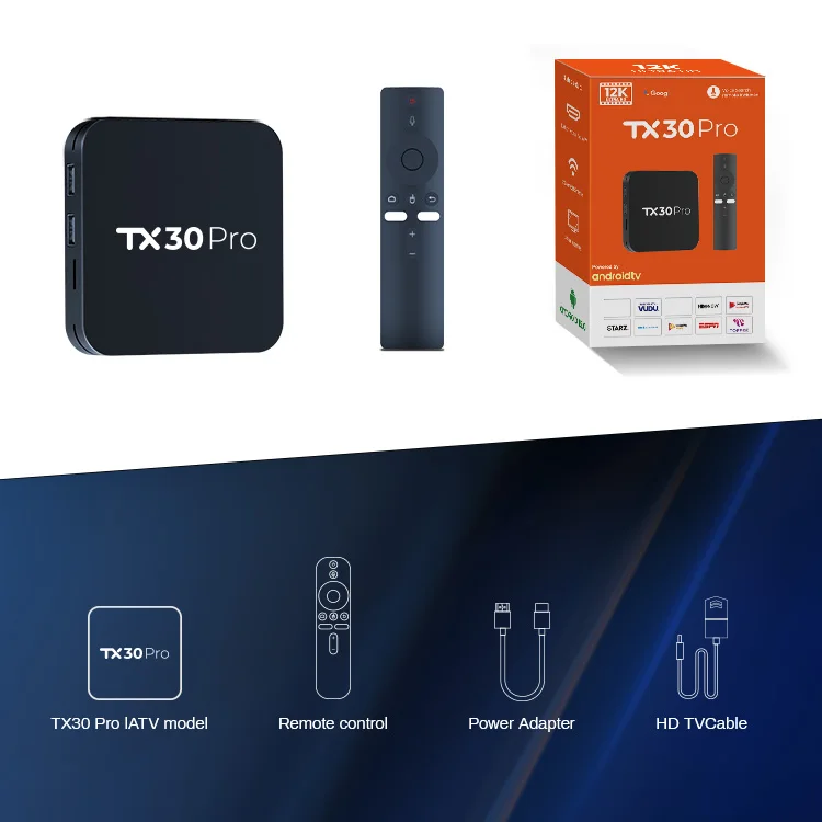 TX30 Pro Android 15.0 TV Box - Allwinner H616, 4K UHD, Dual Wifi
