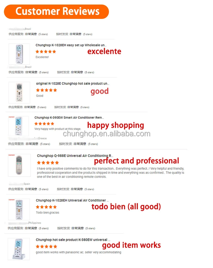 K-118ES Universal Remote Control 1000 in 1 Automatic air Conditioner Controller for Hitachi Haier Akira Hualing York