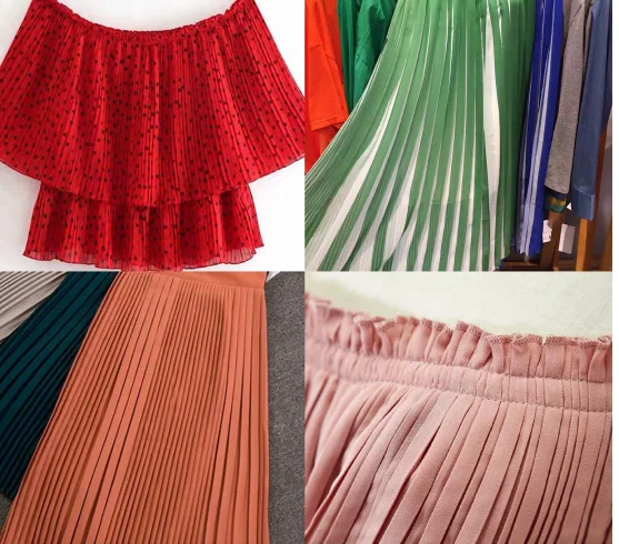 Automatic Fabric Pleating Machine Multi Functional Pattern Pleating Machine