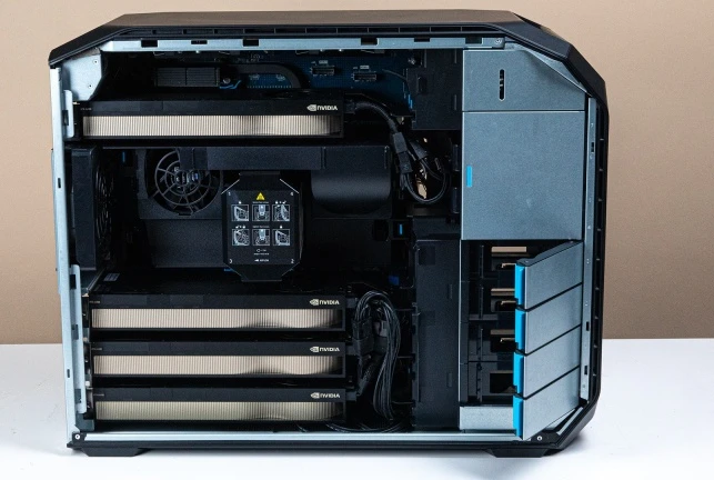 Up to 4 High-end GPUs Z8 Fury G5 Workstation Desktop PC Graphic Workstation Desktop Computer for AI Rendering