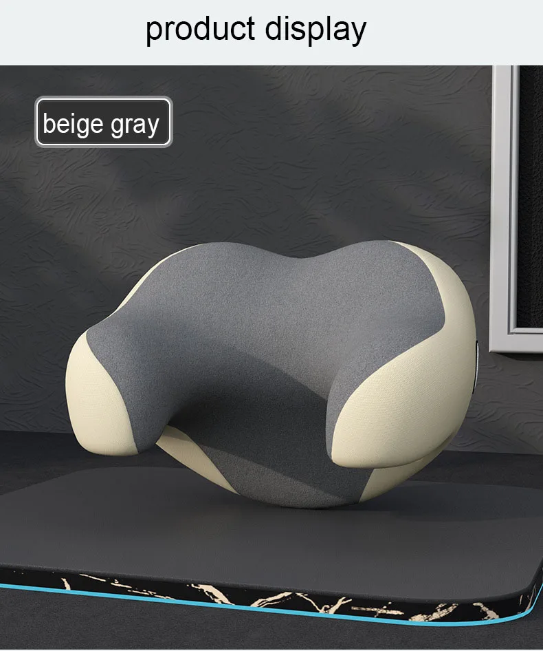 新款舒适旅行睡眠通用汽车座椅头枕腰部支撑枕头