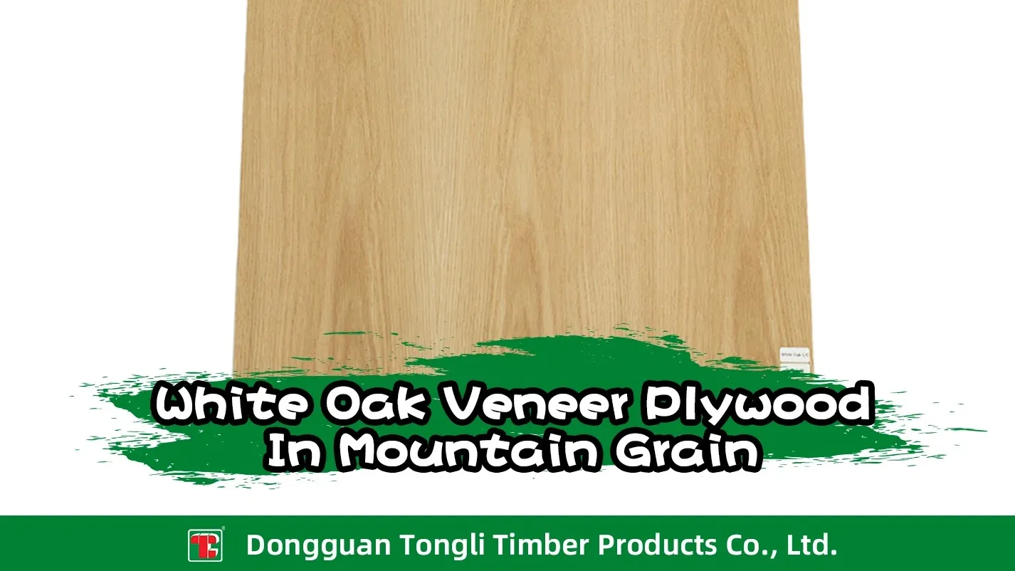 3mm Wood Veneer American Oak Laminated Plywood Hardwood Core 4x8 Sheet ...