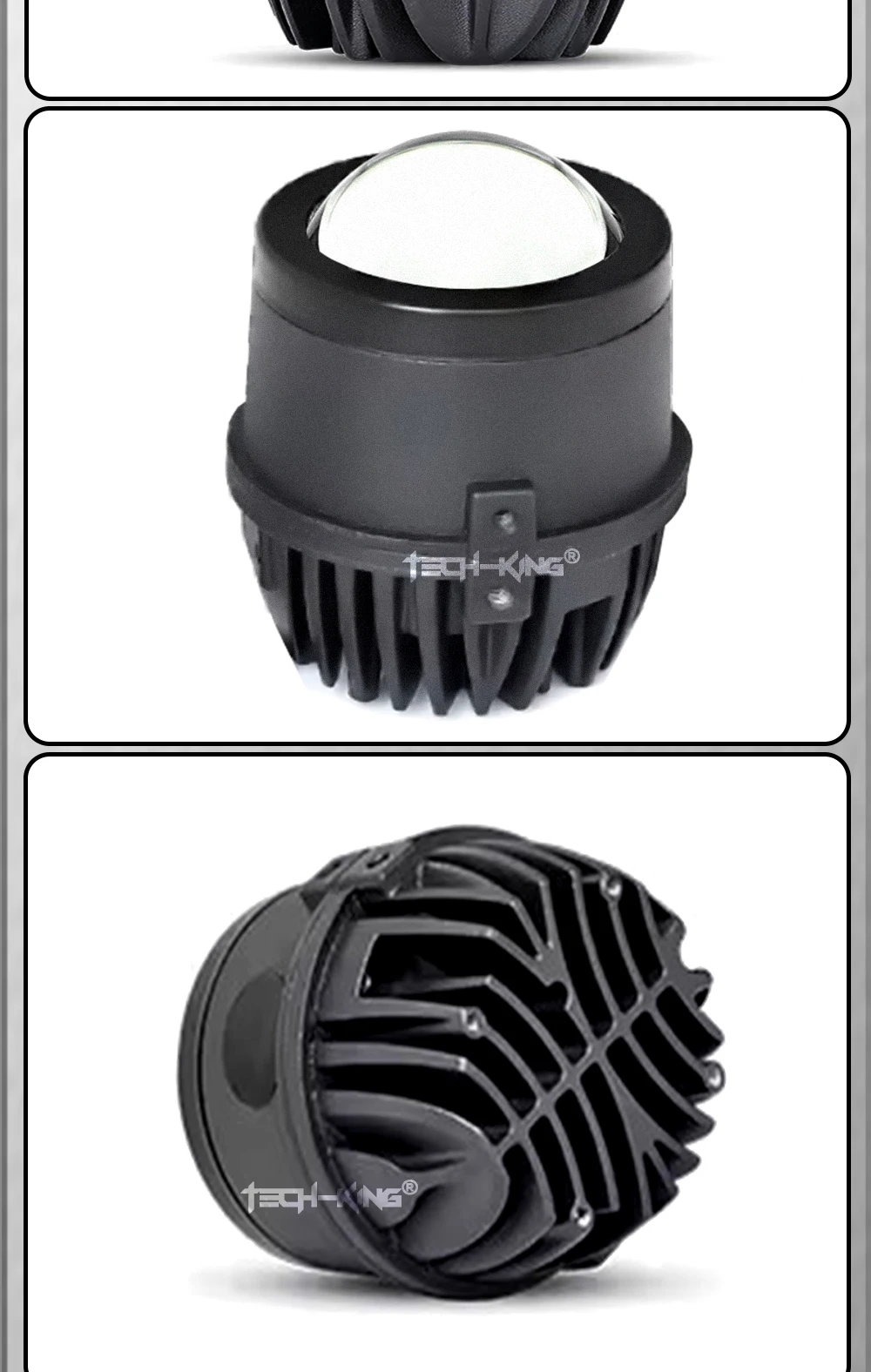 2.5 Inch Lens Led Fog Lamp 45W Led Headlight for Car H4 H7 H11 9005 9006 Led Headlight Bulb Led Projector Lamp 12V Universal