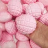 Pink Pineapple Bun Block Style