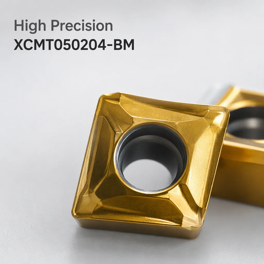 XCMT050204-BM Indexable Drill Insert for CNC Drilling Tools, High Precision and Stable Cutting Performance