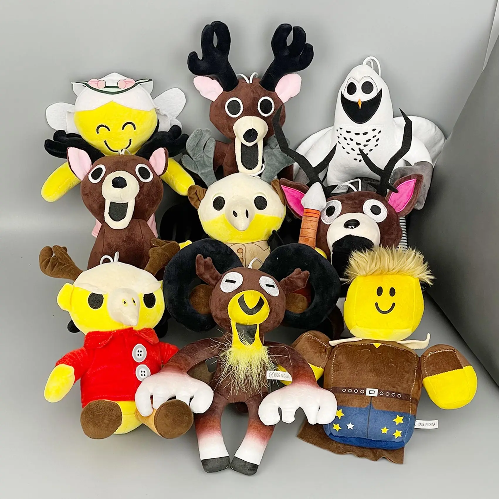 Nouveau 99 Nuits dans la Forêt Cerf en peluche douce en peluche 99 Nuits dans la Forêt Cerf en peluche pour enfants Poupée cadeau