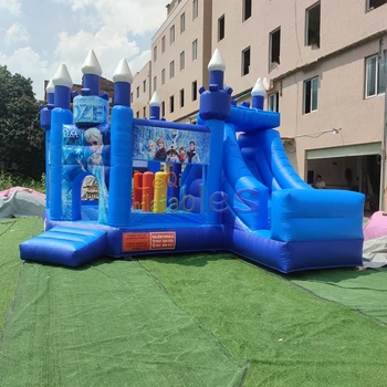 Commercial Frozen Theme Inflatable Bouncy House For Sale Frozen Jumping Castle Inflatable Combo For Rental