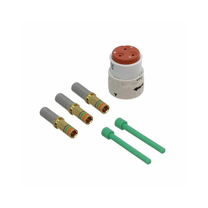 Supplier Connectors BOM list Service SJS840311 Circular Connector 3 Position Luminuss Series Plug Female Sockets Crimp SJS84031