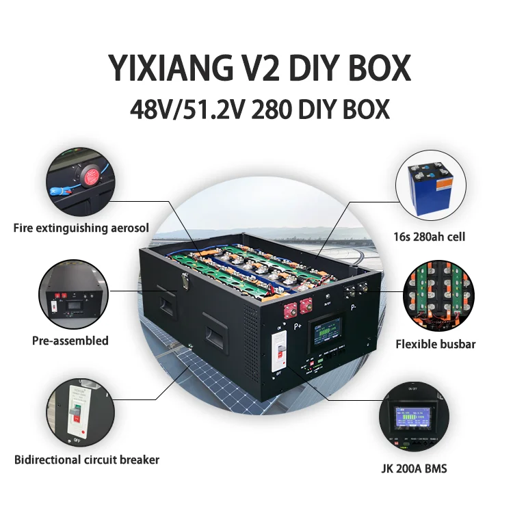 YIXIANG V2 With JK 200A BMS V19 Battery Box Kit 48V 51.2V 280Ah 314Ah ...