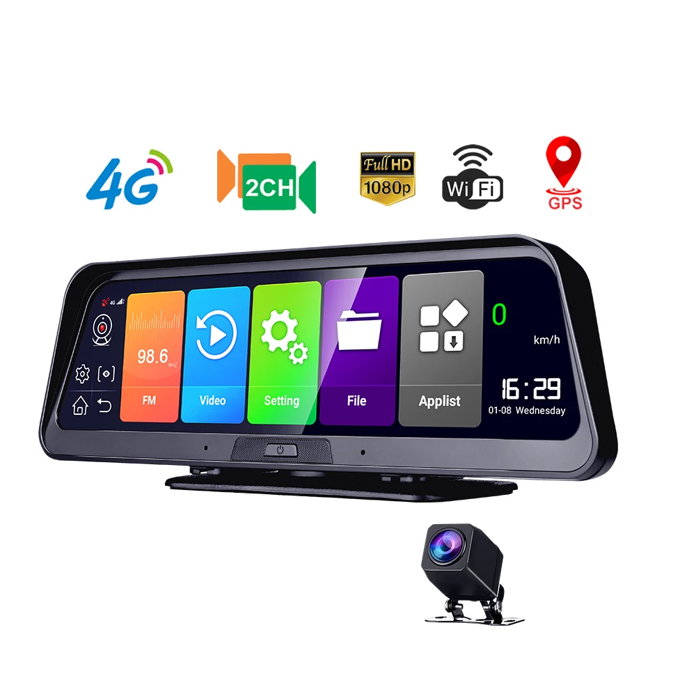 4g fhd 1080p smart car dvr