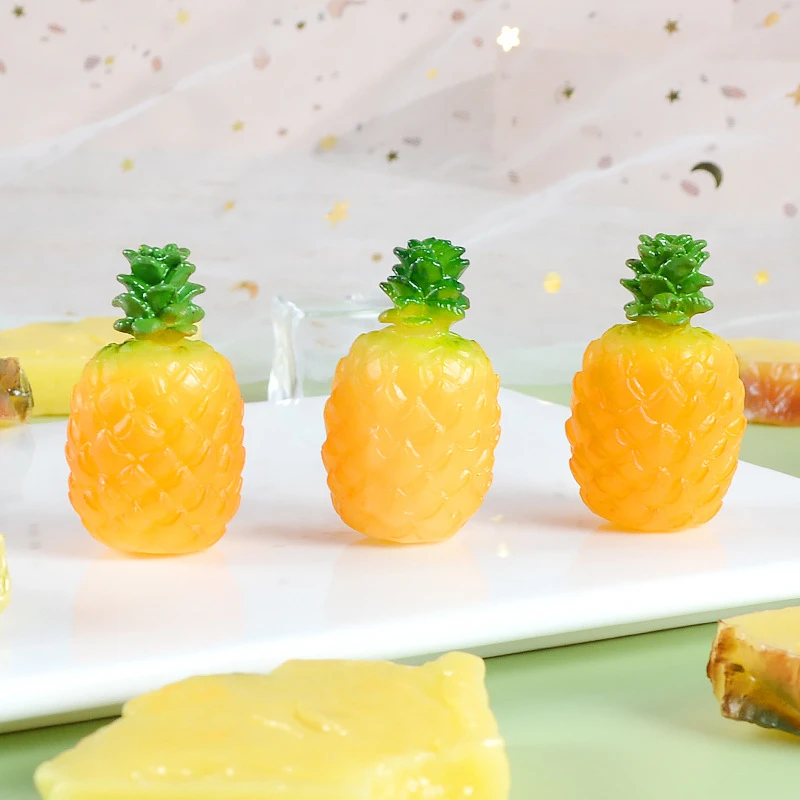 Hot Sale Simulated PVC Lemon Fruit Slices Plastic Strawberry Apple Fruit Model  for DIY Home Kitchen Decoration Photo Props