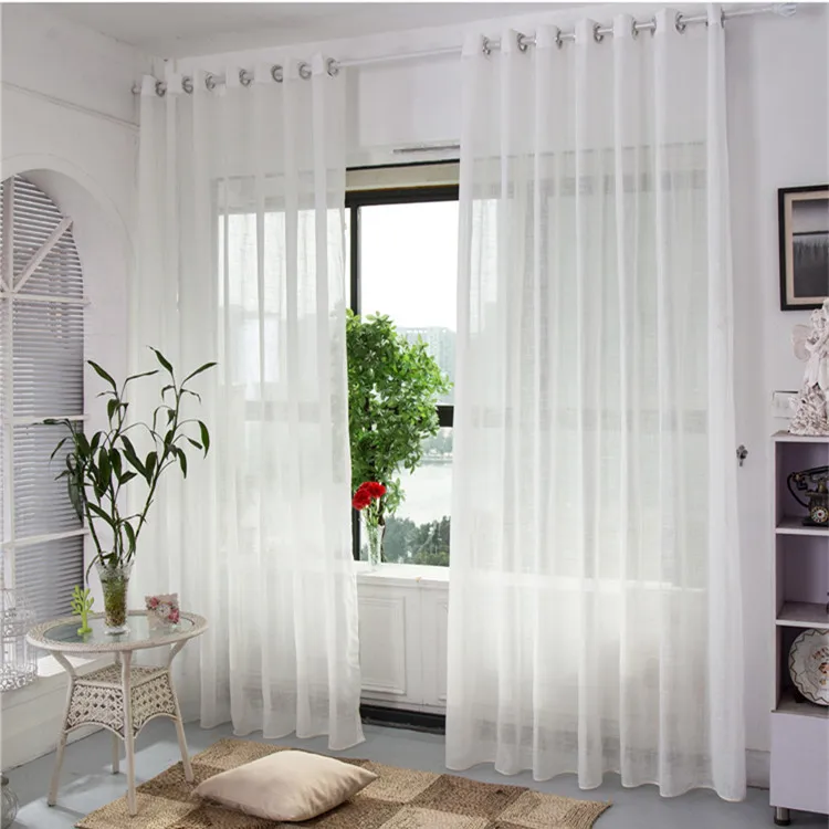 White curtain material Clearance
